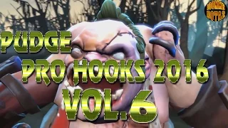 Dota 2 Pudge Pro Hooks 2016 - Weekly Hooks Vol-6