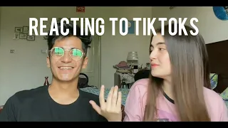 REACTING TO TIKTOKS WITH MY SISTER