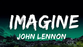 1 Hour |  John Lennon - Imagine (Lyrics)🎶  | Loop Lyrics Energy