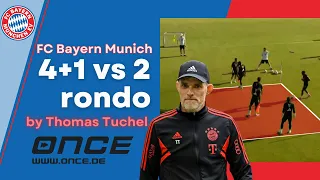 FC Bayern Munich - 4+1 vs 2 rondo by Thomas Tuchel