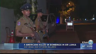 4 Americans killed in Sri Lanka bombing