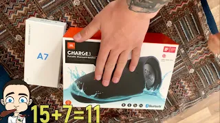 Продали по ошибке SAMSUNG A7 и JBL Charge 3  ЗА 11тыс!!!