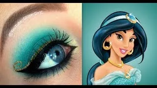 Disney's Princess Jasmine Makeup Tutorial
