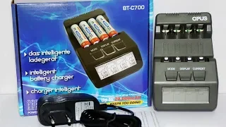 Overview of the OPUS BT-C700 charger version V2.2