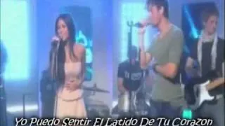 Enrique Iglesias con Nicole Scherzinger - Heartbeat Español GMGRANCANARIO