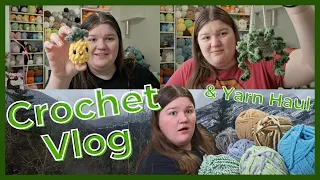 Yarn and Plushie Haul | Crochet With Me