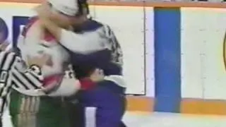 Scott Stevens vs Daniel Marois Feb 1, 1992