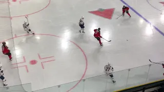 MacKenzie Entwistle strange goal, World Junior Summer Showcase, Kamloops, B.C., August 4/2018