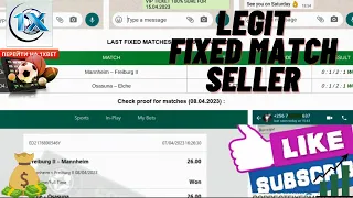 How I Found a Real Fixed Match Seller | Fixed Football Matches | Fixed Match Betting #fixedmatches