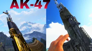 Evolution of AK-47 in Far Cry 2012 to 2019