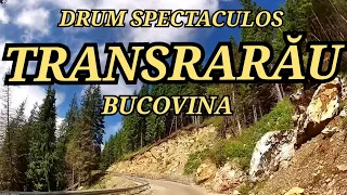 TransRarau Bucovina urcare sens Chiril - Pietrele Doamnei - Pojorata / Mountain highroad Romania