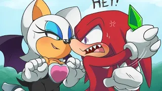 MINI-COMICS DE KNUCKLES Y ROUGUE 🤣