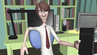 Light's Magic Book - 'Death Note But Really Really Fast' 3D Animation