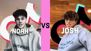 Noah Beck Vs Josh Richards TikTok Dance Battle (2021)