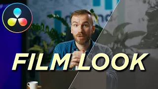 How to get that FILM LOOK in DAVINCI RESOLVE // Color Grading Tutorial