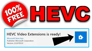 How To Get the Free HEVC / HEIC / HEIF Extension for Windows 10 / Windows 11 | HEVC Free Download 24