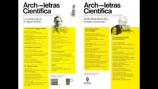 Archiletras Científica V. Miguel Delibes y Emilia Pardo Bazán