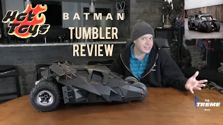 Playing with a $750 Toy!  Hot Toys Batman Tumbler Batmobile from The Dark Knight