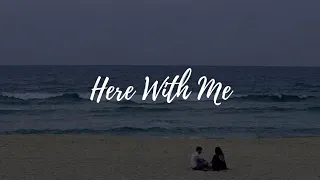 Here With Me - d4vd [lyrics+terjemahan Indonesia] | I don't care how long it takes