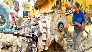 Restoration Of Caterpillar D8 Bulldozer Final Drive Assembly | Cat Final Drive Oil Seal Replacement