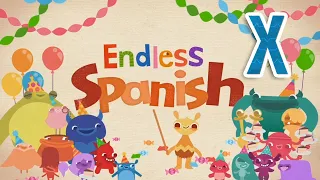 Endless Spanish Letter X - Sight Words: XILÓFONO | Originator Games