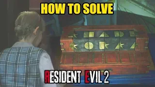 How to Solve Pattern Puzzle (Sherry Orphanage Mission) - Resident Evil 2 Remake