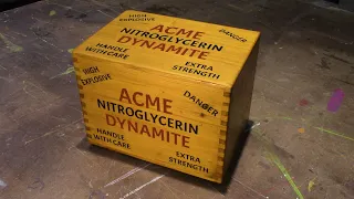 Making a Homemade Dynamite Box