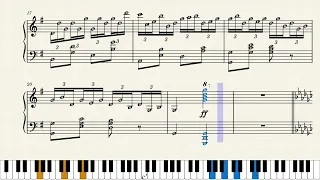 Secret Piano Battle Extracted from Chopin's Etude Op. 10 No. 5