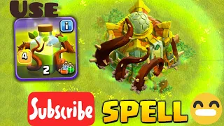 Best way to use New Overgrowth Spell in Clash of Clans explained