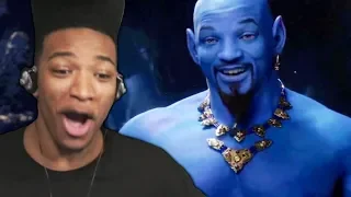 ETIKA REACTS TO ALADDIN SPECIAL LOOK TRAILER (2019)