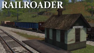 New Loco And Alarka Junction Run | Railroader S1E10