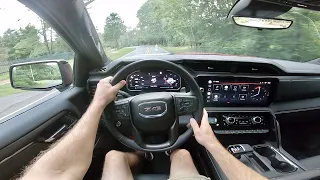 2022 GMC Sierra 1500 AT4X: POV Drive, Impressions and ASMR