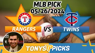 Texas Rangers vs. Minnesota Twins 5/26/24 MLB Picks & Predictions by Tony Tellez,