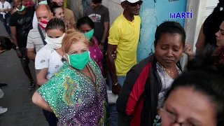 Imágenes exclusivas de colas en La Habana en tiempos de Coronavirus