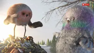 3D Animated Short HD Pigeon Vs Robin Christmas