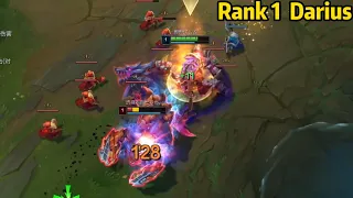 Rank 1 Darius: How to SOLO KILL Grandmaster Skarner at Level 1!