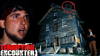 OVERNIGHT in HAUNTED GHOST TOWN *POLTERGEIST ACTIVITY in BARN*