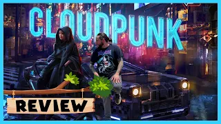 Cyberpunk Door Dash (Cloudpunk review)