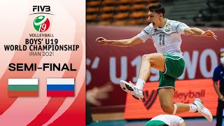 BUL vs. RUS - Full Semi-Final | Boys U19 Volleyball World Champs 2021