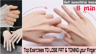 Top Exercises For Girls | Effective Exercises Burn Fat And Toning Fingers at home