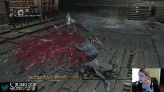 Bloodborne ~ Lady Maria of the Astral Clocktower NG+3 vs. Uncanny Burial Blade