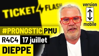 Ticket Flash - Dieppe, Prix de la Forêt d'Arques (R4C4 du 17 juillet 2021 - mobile)