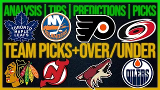 FREE NHL 12/11/21 Picks and Predictions Today Over/Under NHL Betting Tips and Analysis