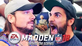 SETH ROLLINS vs AJ STYLES (Behind The Scenes: Madden 18 Finals UUDD Rematch!)