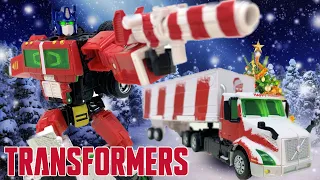 Transformers Generations HOLIDAY OPTIMUS PRIME Review