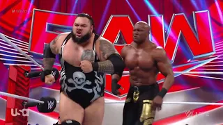 Bobby Lashley vs. Bronson Reed (1/2) - WWE RAW 4/10/2023