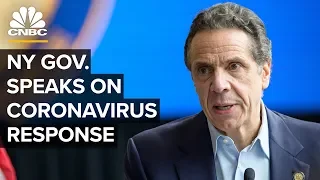 New York Gov. Andrew Cuomo holds a briefing on the coronavirus outbreak - 4/14/2020