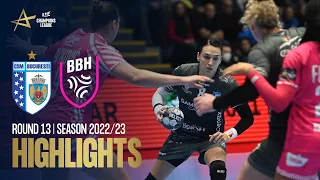 CSM Bucuresti vs Brest Bretagne Handball | Round 13 | EHF Champions League Women 2022/23