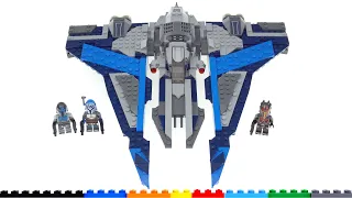 LEGO Star Wars Mandalorian Starfighter 75316 review! Menacing & playable with good figs, 2 flaws