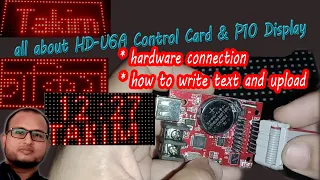 HD U6A Control Card & P10 Display_ led digital sign board